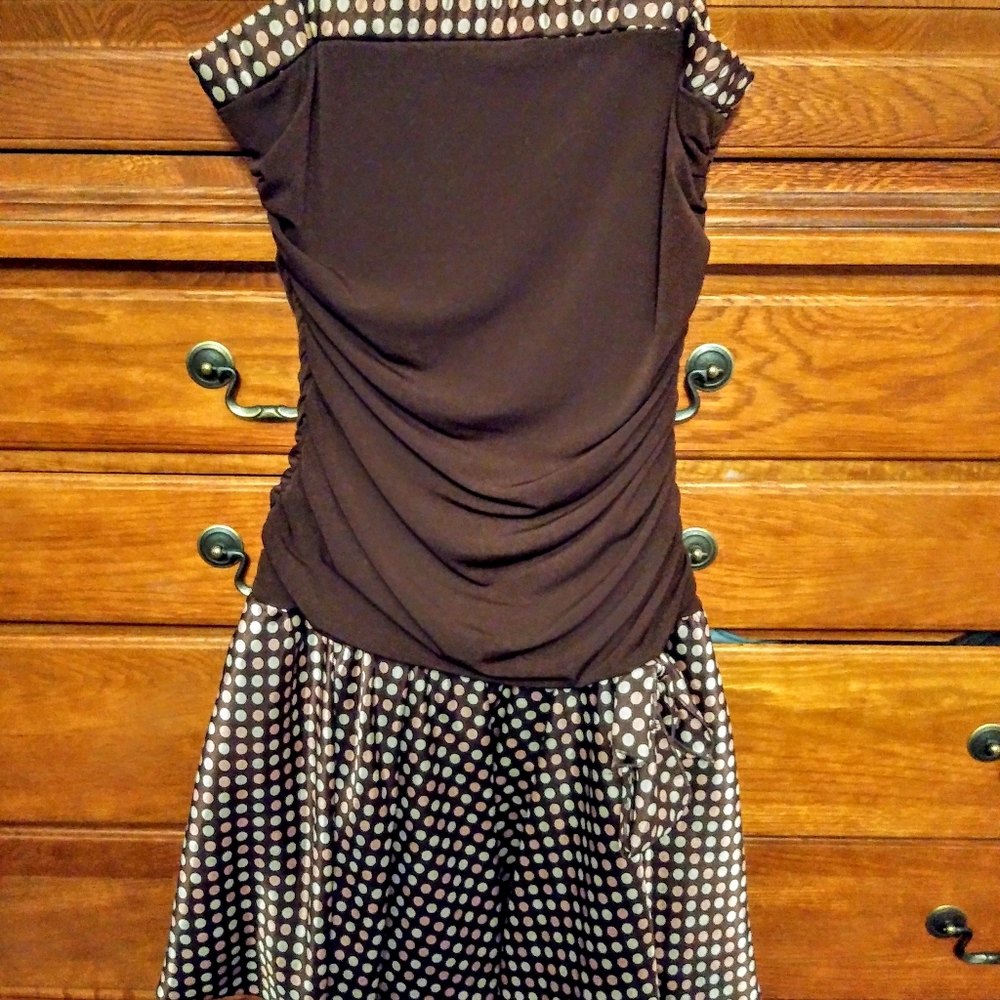 Vintage polka dot dress